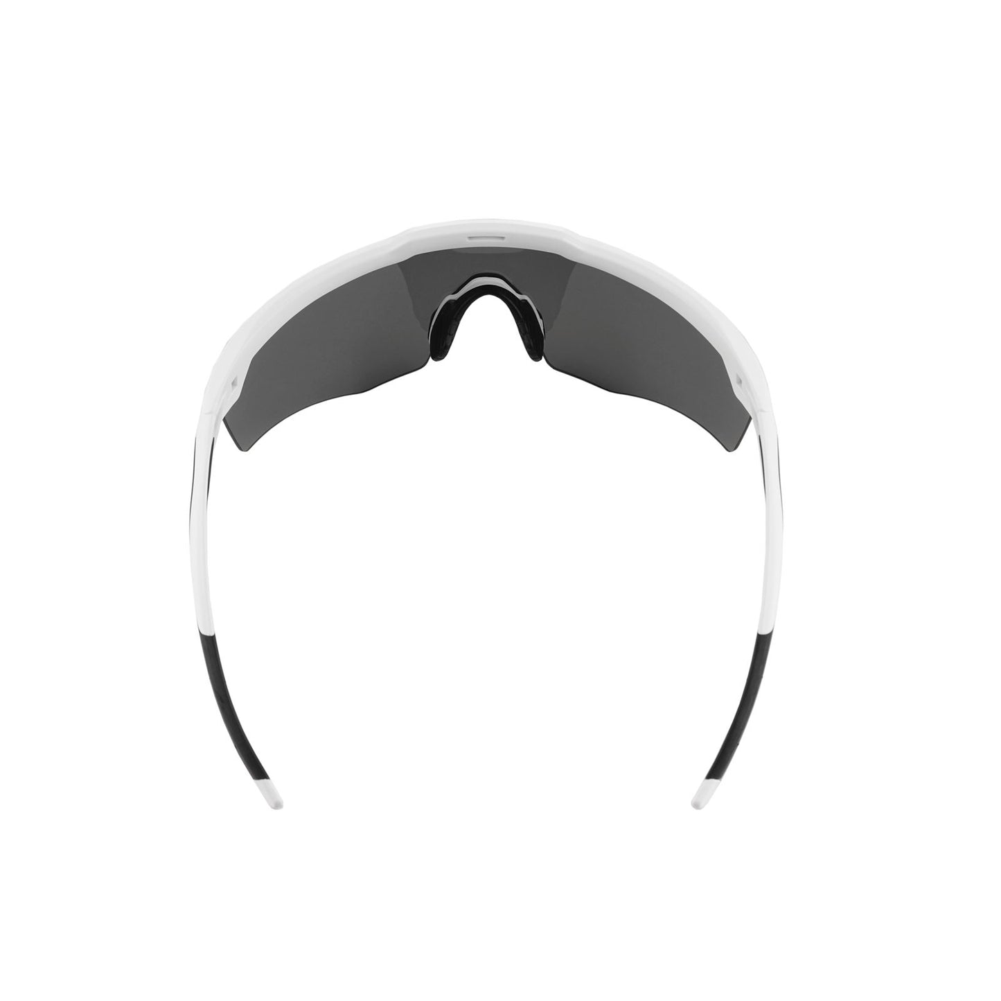 SASA Rebound Matte White Frame Smoke Black Lens Sports Sunglasses